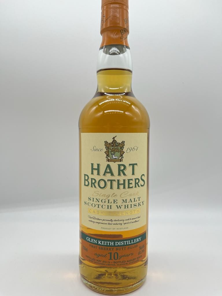 Glen Keith 10 Years, Sherry Wood Finished (Hart Brothers)