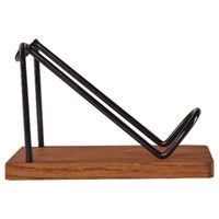 Flaschenhalter Helles Holz mit Bügel