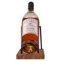 Flaschenhalter Helles Holz mit Bügel