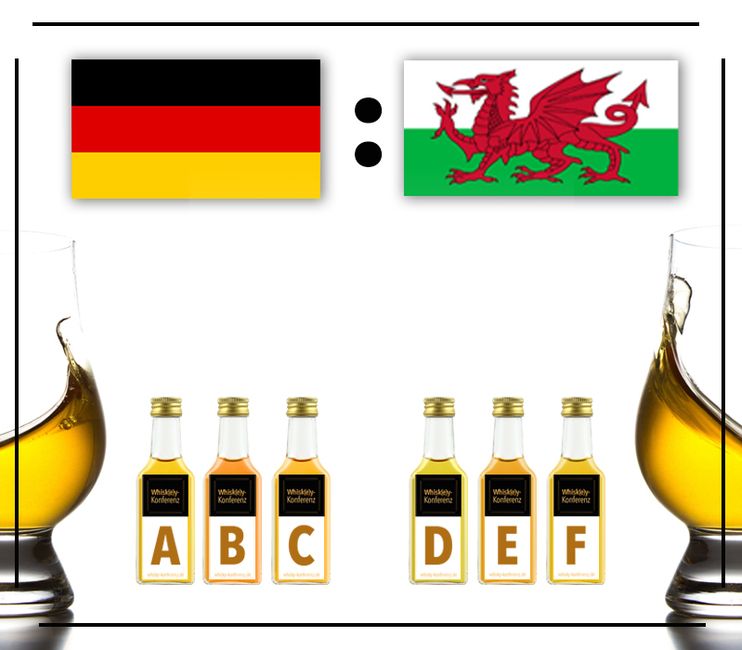 Deutschland vs. Wales - Tastingset