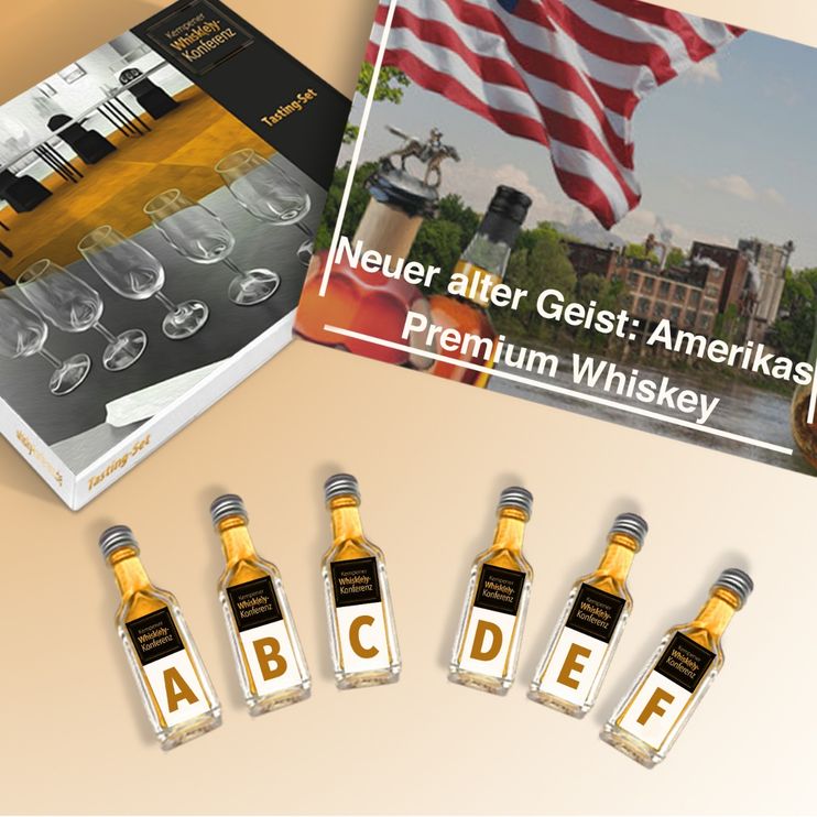 Alter neuer Geist: Amerikas Premium Whiskeys - Tastingset