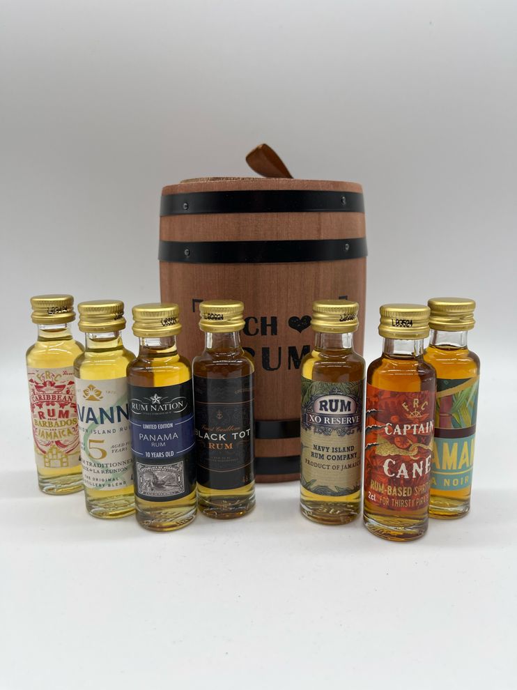 Rum Tasting Fass 7x2cl