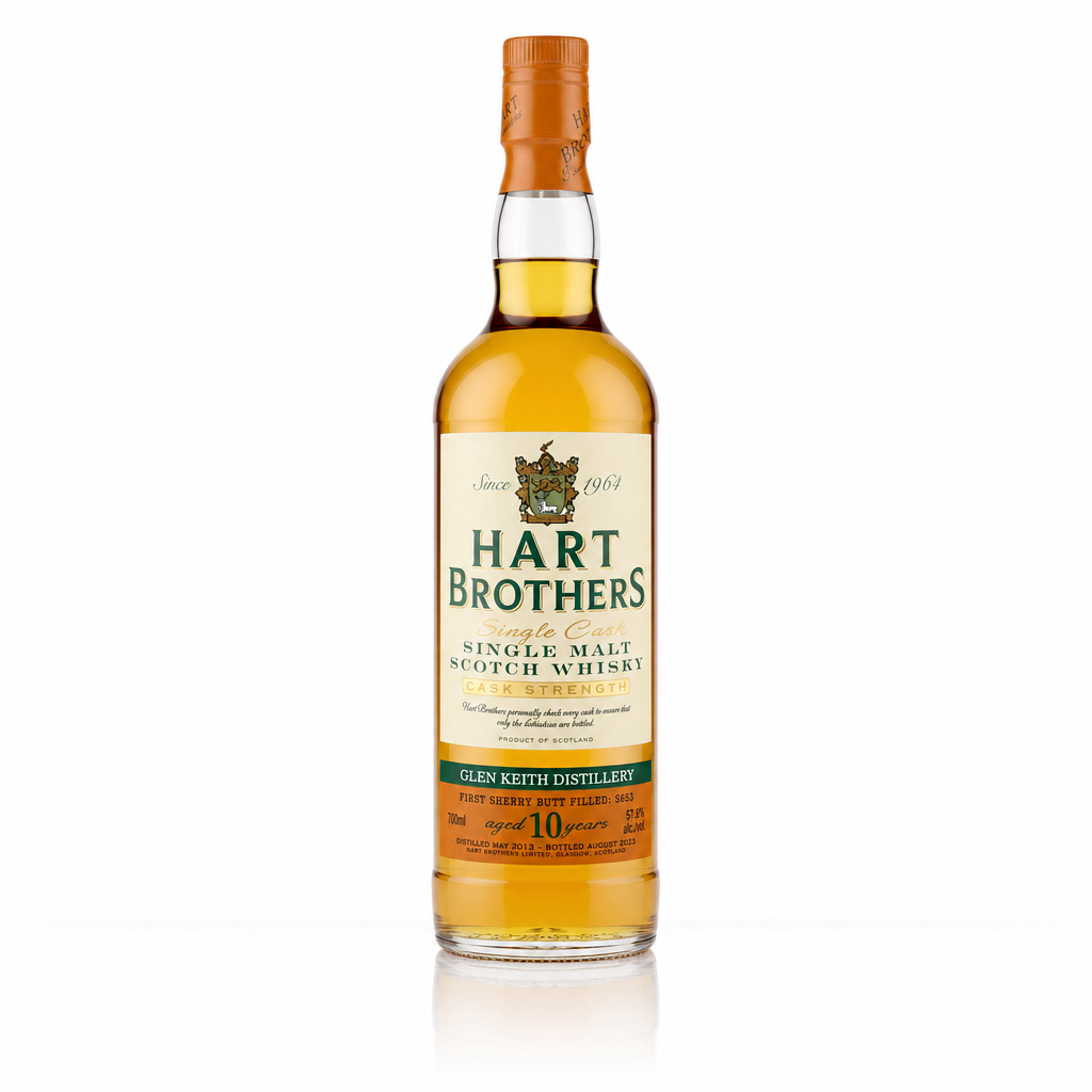 Glen Keith 10 Years, Sherry Wood Finished (Hart Brothers)